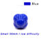 80g de Geschiktheid Mini Training Ball Green Blue Rose Color van de siliconereactie