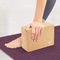 De Yogaoefening van douanelogo recyclable wholesale solid natural Cork Yoga Block For Indoor